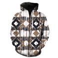 thumbnail image 1 of Sudadera con capucha y cremallera de estilo francés a rayas para hombre, unisex, de gran tamaño, genial, 2024, gran oferta, con capucha, chaquetas, tops, moda, divertida, manga larga, 1 of 6