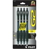 Pilot G2 Retractable Gel Ink Roller Ball Pens, Fine Point, Black Ink 4 ea 3pk