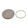 thumbnail image 2 of Stack Rings for Women Silver Gold Rose Thin Stacking Rings, Stacked Rings for Women, Stackable Rings (5 US, Rose Gold Filled/ Twisted wire), 2 of 8