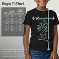 thumbnail image 5 of Boys Mickey & Friends Neon Silhouette T Shirt, 5 of 10