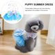thumbnail image 3 of Houderco Vestido Para Perro Pequeño En Poliéster Azul Ideal Para Fiestas Y Eventos Con, 3 of 5