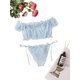 thumbnail image 1 of Traje de baño estilo europeo y americano Amazon sexy encaje dividido ropa interior sexy pijama sexy, 1 of 5