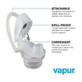 thumbnail image 2 of Vapur Anti-Bottle Collapsible Plastic Water Bottle 18 oz. Cool Grey (10201), 2 of 5