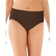 thumbnail image 1 of Bali Womens One Smooth U All-Around Smoothing Hi-Cut Panty, 6, Warm Cocoa Brown, 1 of 1