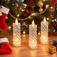 thumbnail image 4 of JJKBVCLO Flameless LED Candles LED Crystal Candles Flameless Crystal Candles Flickering Flameless Wedding Candles, 4 of 7