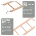 thumbnail image 3 of 4pcs loro escaleras escaleras juguetes de escalera de madera para pájaros jaula colgante de la escalera juguetes, 3 of 4