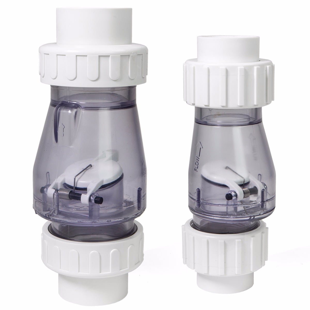 XtremepowerUS 1.5" PVC Swing & Spring Pool Check Valve Combination