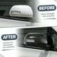 thumbnail image 2 of Cubierta de espejo lateral izquierdo y derecho para automóvil Unique Bargains para Toyota Sienna 12-20 par de fibra de carbono negra, 2 of 6