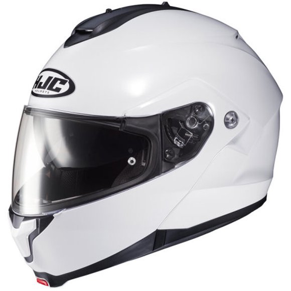 HJC C91 Semi-Plat P.White Sm Petit Semi-Plat Blanc Perle