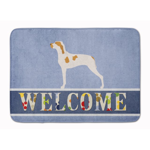 "Treasures Ariege Pointer Welcome Floor Mat, 19"" x 27"", multicolor" Caroline's Treasures BB8272RUG