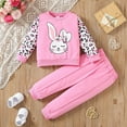 thumbnail image 2 of Girls Pajamas 2 Piece Pj's Long Sleeve Cartoon Sleepwear Clothes Set Outfits for Kids, 2 of 9