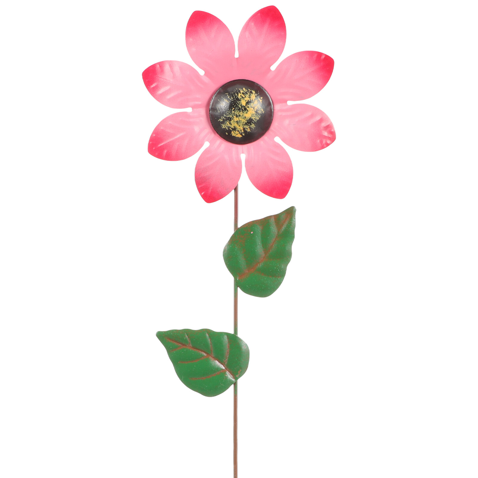 NUOLUX Flower Garden Stake Garden Metal Flower Yard Decor Lifelike