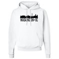 thumbnail image 2 of Inktastic Washington Dc City Skyline Adult Hoodie Sweatshirt, 2 of 4