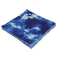thumbnail image 5 of Soimoi Tie Dye Print&nbsp;Precut 5-inch Cotton&nbsp;Fabric&nbsp;Quilting&nbsp;Squares&nbsp;Charm Pack DIY Patchwork Sewing Craft-Blue, 5 of 7