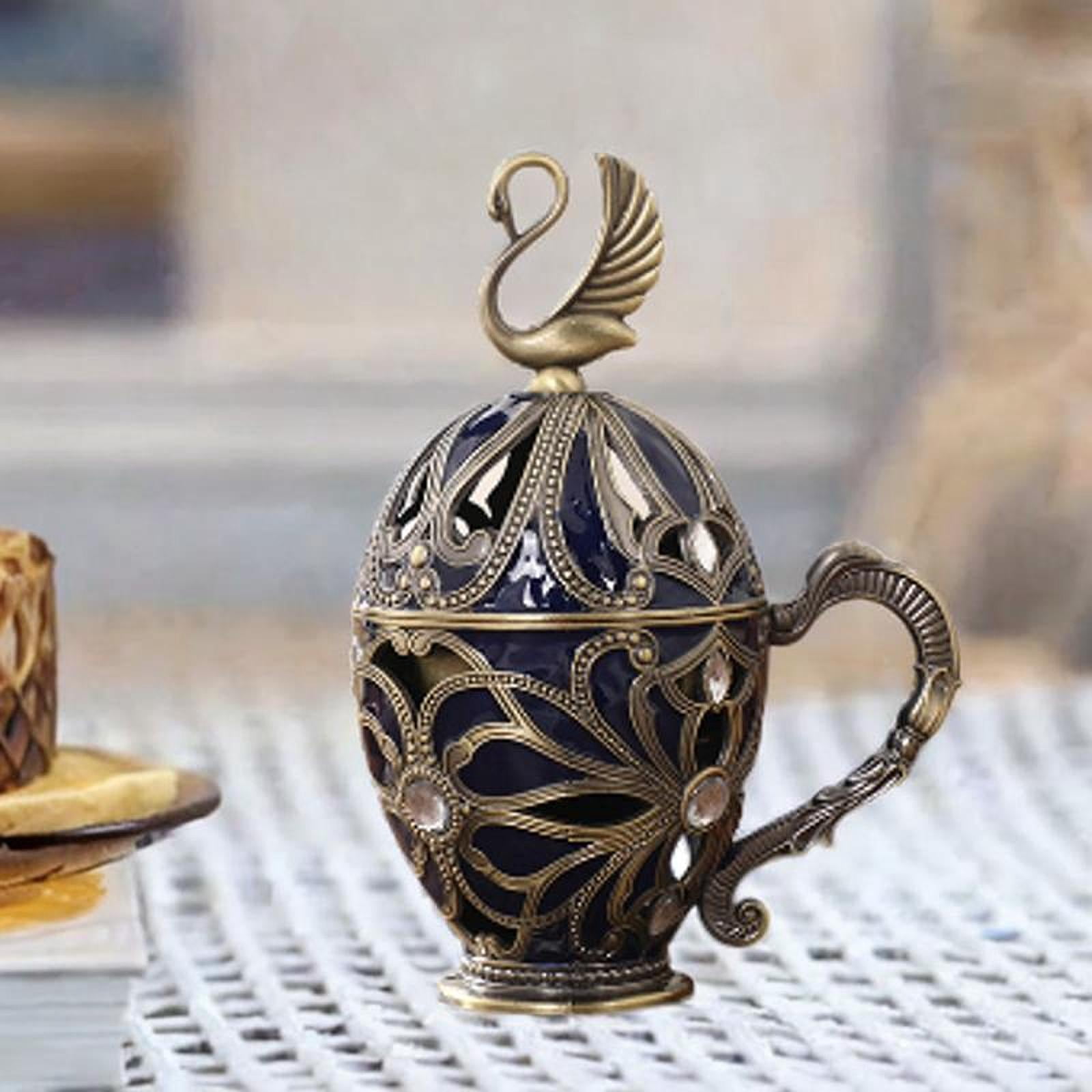 WLPZXP Incense Burner Unique Ash Catcher Censer Incense Stand Incense Holder for Sticks Blue