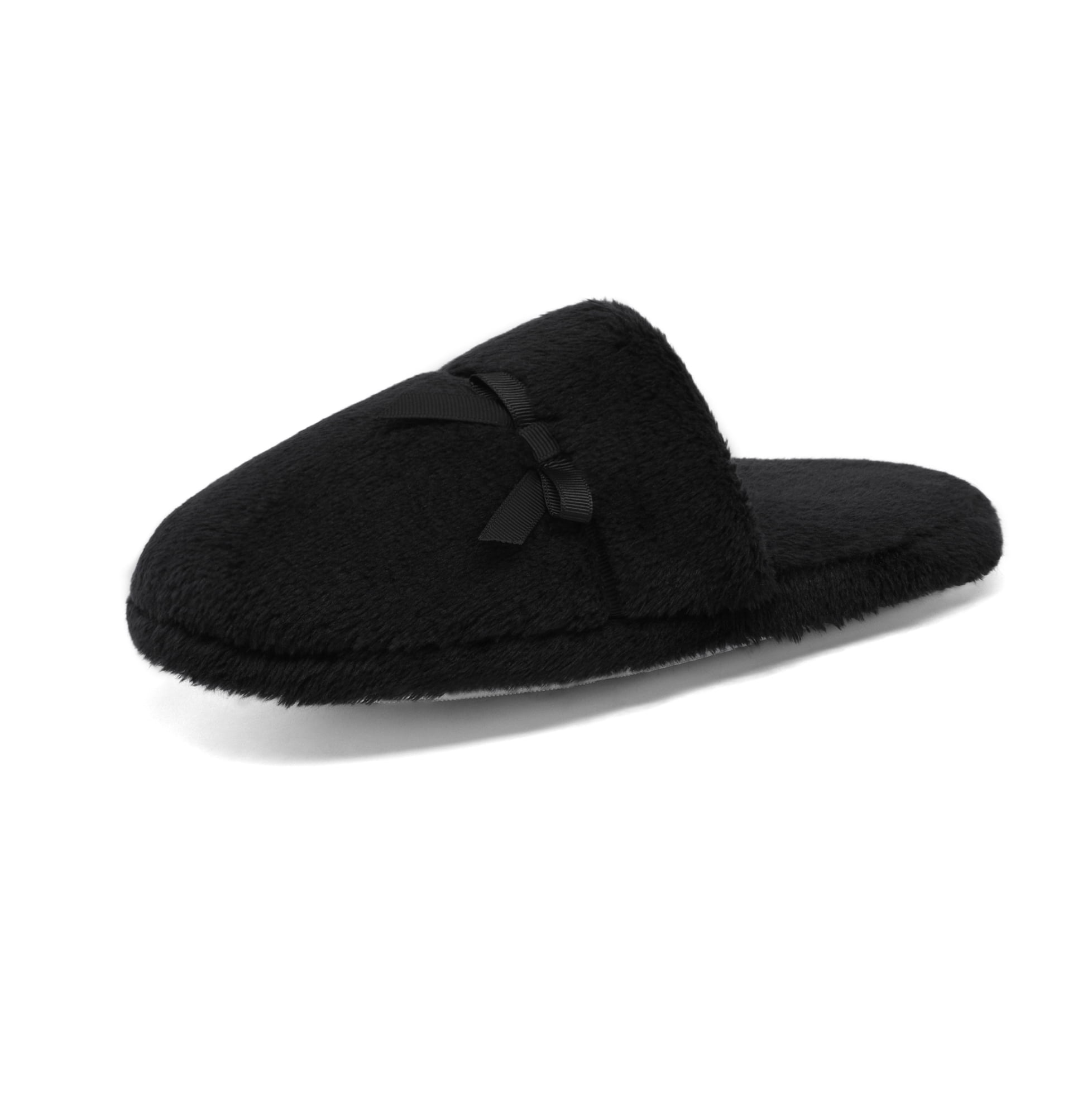 DREAM PAIRS Faux Fur Soft Slippers For Women Slip on House Indoor Slippers Women's Bedroom Fuzzy