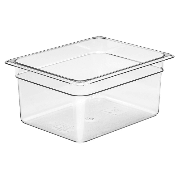 Food Pan 1/2 X 6" CamwearÂ® Clear