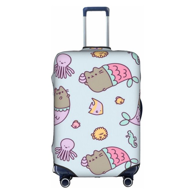 Pusheen Funda De Equipaje Lavable Protector De Maleta Antiarañazos Para De 18 A 32 Pulgadas huangjie unisex