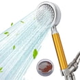 thumbnail image 2 of Qocolhg Handheld Single Head Shower Head Space Aluminum Pressurized Bathroom Shower Hand Shower 8.8 inch Universal Interface Removable and Washable, High Pressure Shower Heads, 2 of 6