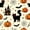 Cream Orange, variant on Feelyou Halloween Ghost Raven Twin Sheets, Boho Starry Sky Moon Bedding, Purple White, 3pcs, 1 Flat Sheet, 1 Fitted Sheet and 1 Pillowcase