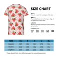 thumbnail image 2 of Wukai Hand Drawn Watermelon Youth Unisex Short Sleeve T-Shirt for Boys, Girls, Teens, and Kids-X-Small, 2 of 7