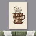 thumbnail image 2 of wall26 Canvas Wall Art - Have a Good Day on Coffee Cup - Giclee Print Gallery Wrap Modern Home Art Ready to Hang - 32x48 inches, 2 of 5