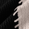 thumbnail image 6 of Men's Mock Turtleneck Sweater Color Block Ribbed Knit Thermal Pullover for Fall and Winter Casual Wear, Ideal for Christmas Parties,Black,2XL, 6 of 6