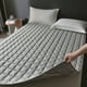 thumbnail image 4 of Colchón Grueso de Fibra de Poliéster Gris Suave | Colchón para Cama de Estudiante | 135 X 200 X 4 Cm | 1 Kg | Plegable | Lavable y Transpirable, 4 of 6