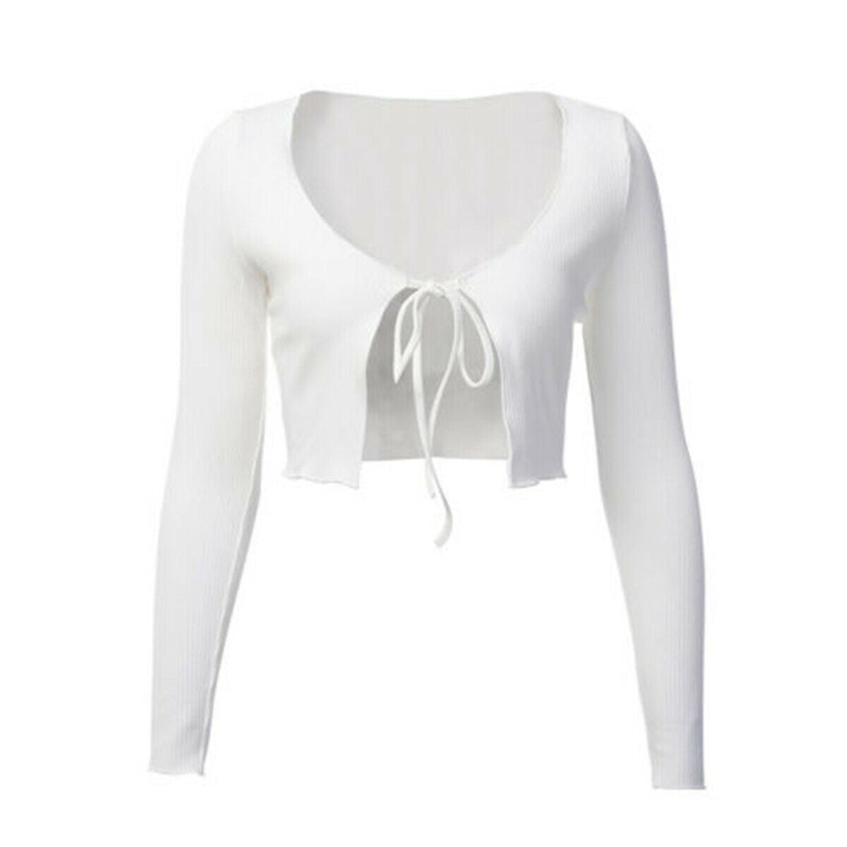 ladies white bolero cardigan