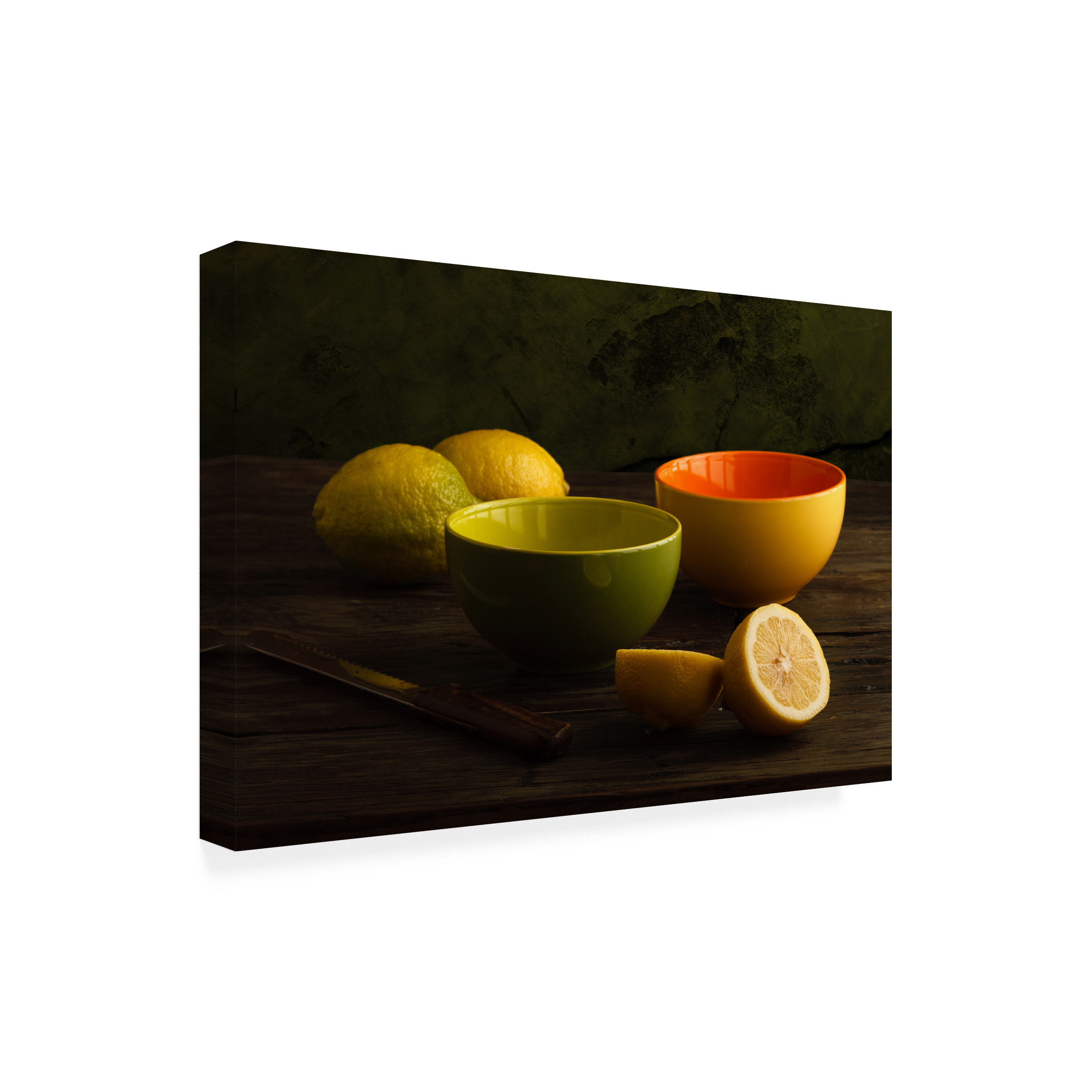 Luiz Laercio 'Lemons' Canvas Art