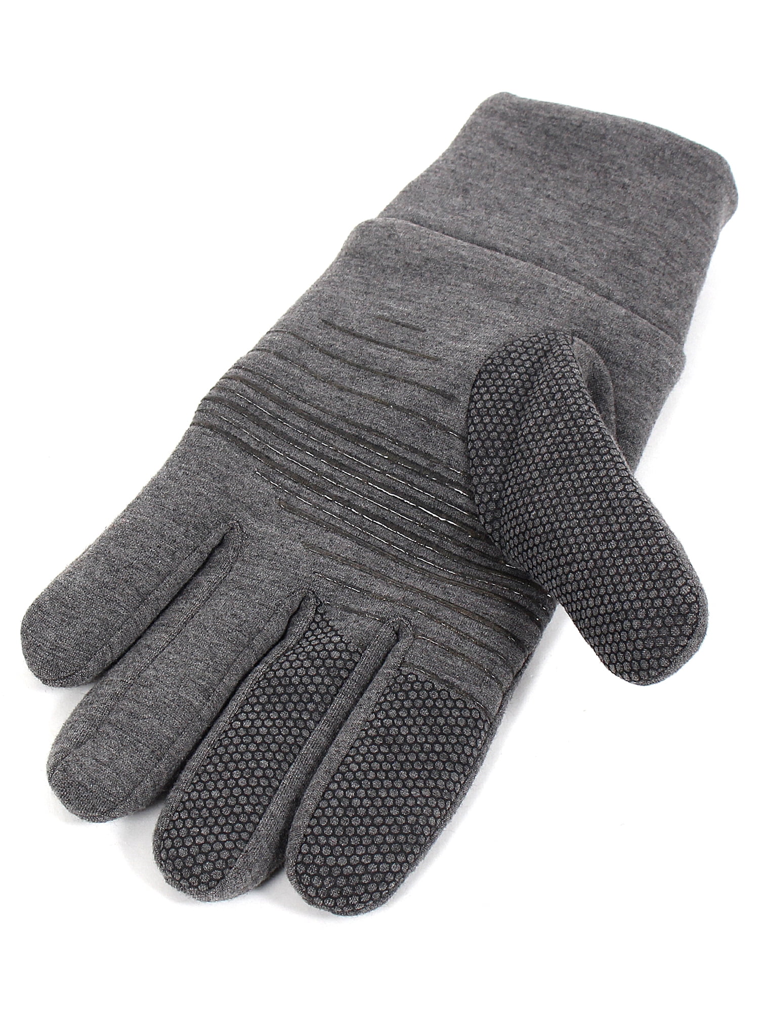 Ozark Trail Women's Active Stretch Fleece Gloves with Pocket, Charcoal