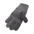 thumbnail image 2 of Ozark Trail Women's Active Stretch Fleece Gloves with Pocket, Charcoal, 2 of 5