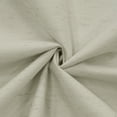 thumbnail image 6 of Commonwealth Ventura Tab Top Dressing Window Curtain Panel Pair - 52x63", Natural, 6 of 7