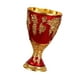 thumbnail image 4 of Copa medieval vintage grabada, ideal como regalo de aniversario o para fiestas. Rojo, 4 of 9