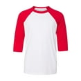 thumbnail image 2 of Youth Three-Quarter Sleeve Baseball Tee, 2 of 3
