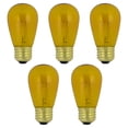 thumbnail image 4 of Northlight Ampoules de Remplacement de Noël Incandescentes S14 Style Edison Transparent - Jaune - Lot de 25, 4 of 6