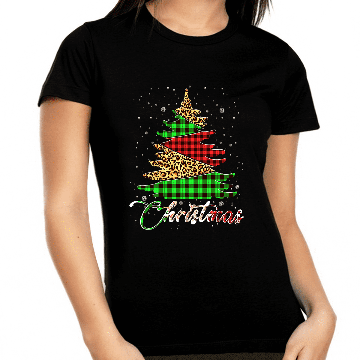 Cute Plus Size Christmas Shirts for Women Plus Size Christmas Shirts Plaid  Christmas Tree X-Mas Shirt - Walmart.ca