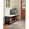 thumbnail image 2 of Unique Loom Portland Collection Area Rug - Canby (2' x 7' 1" Runner Gray/Blue), 2 of 8