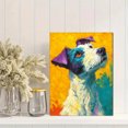 thumbnail image 2 of Colorful Jack Russell Canvas Wall Art, Dog Portrait Print, Pet Lover Home Decor Gift, 2 of 8
