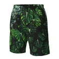 thumbnail image 5 of Disketp Men'S Swim Trunks Hawaiian Breathable Surf Beach Swimsuits Mesh Lining Beach Shorts With Pockets-Lush Foliage Green Plant, 5 of 9