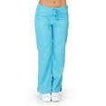 thumbnail image 1 of Ultra Soft Medical Nurse Uniform Womens Junior Fit Cargo Pocket Scrub Pant, 36169 Water Blue / XX-Large, 1 of 7