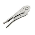 thumbnail image 3 of Locking Pliers Curved Jaw Vice-Grip Manual High Speed Steel Multifunctional with Round Nose Smooth Handle for Indoor Outdoor Repair Work, 3 of 9