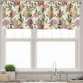 thumbnail image 3 of Ambesonne Flowers Valance & Curtain, Vintage Flower and Anchors, 55"x45", Multicolor, 3 of 7