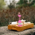 thumbnail image 5 of DEEPCRAFF Silicone Tea Infuser Pink Flamingo to 1Set 6.1x1.6in, 5 of 8