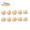 thumbnail image 3 of Uxcell 10pcs Botón de Metal Plano de 10mm Botones de Costura de Metal Redondos Oro Brumoso, 3 of 7