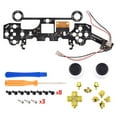 thumbnail image 3 of eXtremeRate Multi-Colors Dpad Thumbstick Chrome Gold Buttons DTF LED Kit for PS5 Controller, 3 of 9