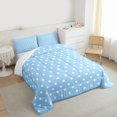 thumbnail image 3 of Manfei Polka Dots Full Size Comforter Sets 3-Piece for Teens Adults,Minimalist Geometric Bedding Comforter Set,Vintage Aesthetic Lightweight Bedding Sets,Breathable Home Decor,Reversible, 3 of 8