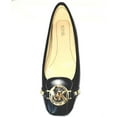 thumbnail image 3 of Michael Kors Women's Fulton Moccasin 49T8FUFR1L-001-8 (Black Nappa, M, Numeric_8), 3 of 6