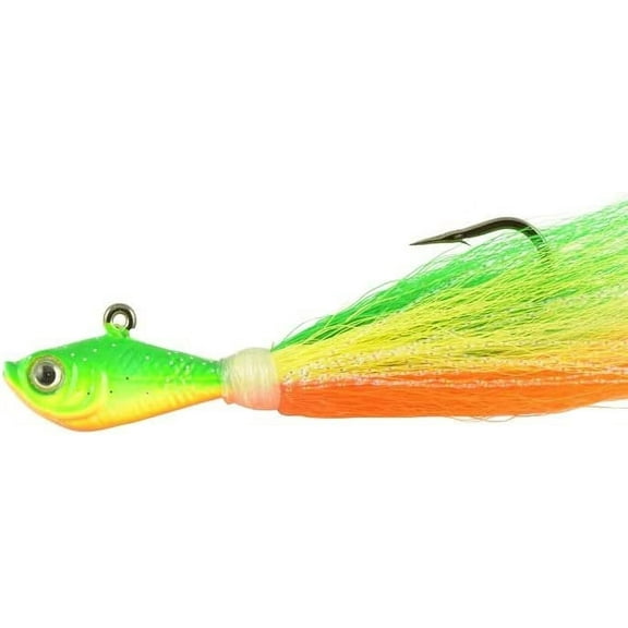 Spro Prime Bucktail Jig Zucchini Fluke 3/4oz Lure SBTJZC-3/4