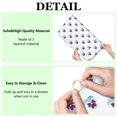 thumbnail image 6 of Pioneer Flower Floral Print Pattern Kitchen Dish Drying Mat 1 Pack, Ultra Absorbent Microfiber Drainer Mat, 16"x18", 6 of 6